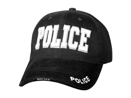Čepice DELUXE POLICE baseball ČERNÁ