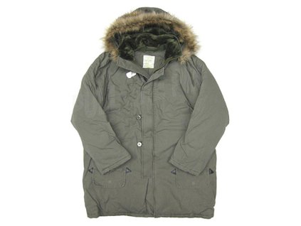 Bunda VINTAGE N-3B ZELENÁ (barva ZELENÁ - OLIV, velikost 3XL)