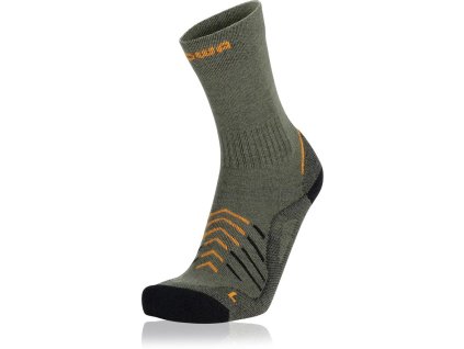 Ponožky RENEGADE FOREST (barva ZELENÁ - OLIV, velikost 39-40)