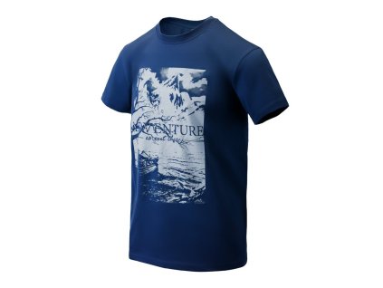 Triko ADVENTURE IS OUT THERE SENTINEL LIGHT (barva MODRÁ, velikost 3XL)