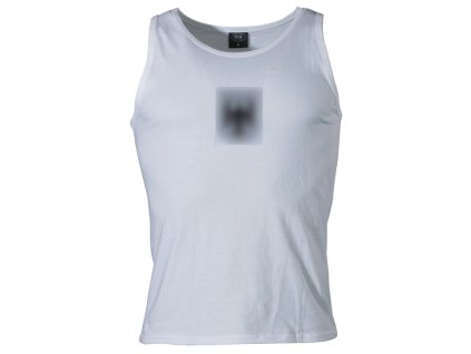Tílko BW bavlněné s orlicí BÍLÉ (barva BÍLÁ - WHITE, velikost 3XL)
