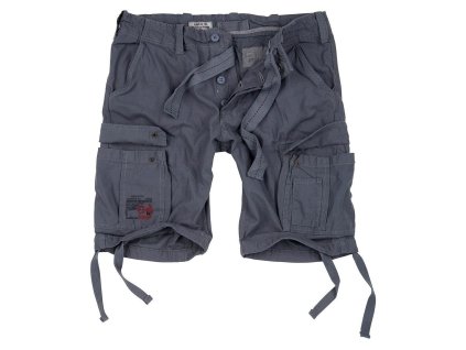 Kraťasy AIRBORNE VINTAGE ŠEDÉ (barva ŠEDÁ - GREY, velikost 3XL)