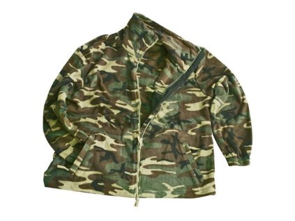 Bunda FLEECE WOODLAND (barva US WOODLAND, velikost L)