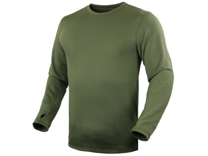 Triko funkční BASE II ZELENÉ (barva ZELENÁ - OLIV, velikost L)
