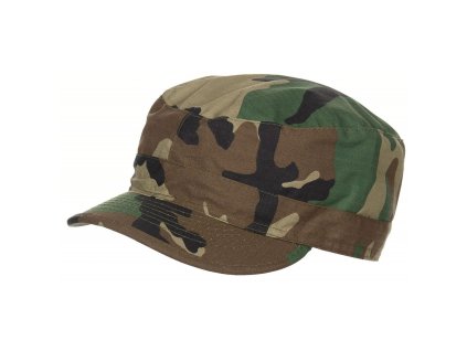 Čepice polní US střih BDU rip-stop WOODLAND (barva US WOODLAND, velikost L)