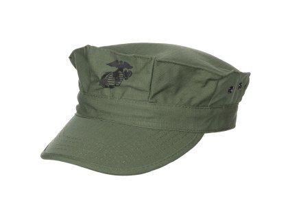 Čepice US USMC rip-stop ZELENÁ (barva ZELENÁ - OLIV, velikost L)