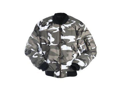 Bunda US MA1 bomber METRO - URBAN (barva URBAN CAMO METRO, velikost 3XL)