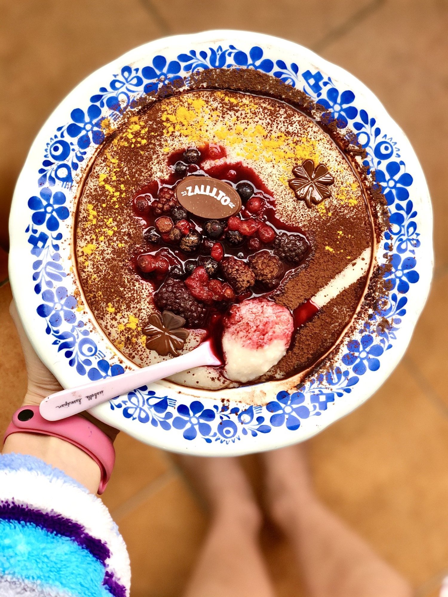 Krupicová kaše trošku jinak