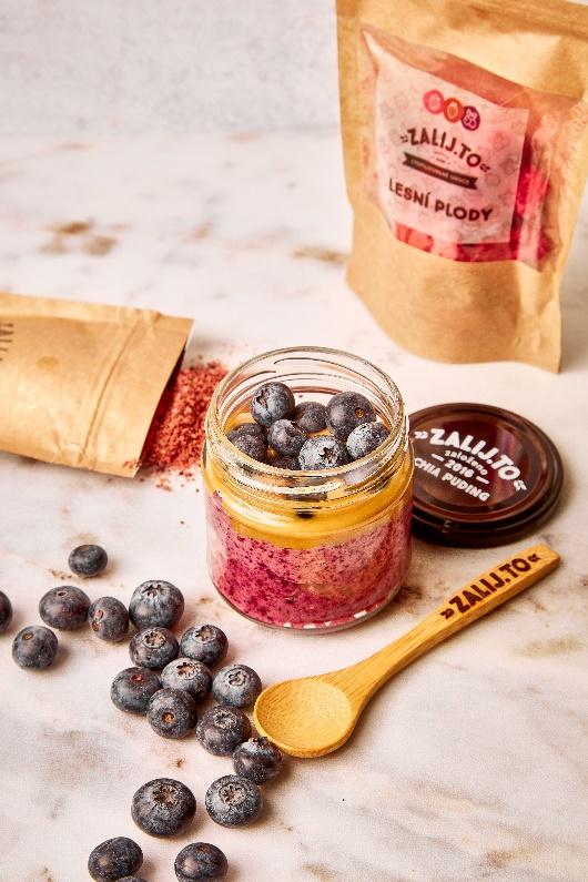 Recept na jednoduchý chia pudink