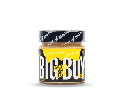 kremy big boy grand zero s bilou cokoladou 250g