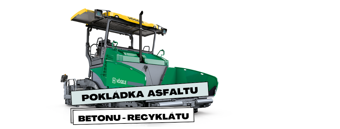 frézování, pokládka a oprava silnic
