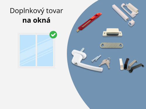 Doplnkový tovar na okná