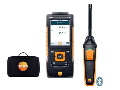 testo 440 sada pro měření vlhkosti s BT