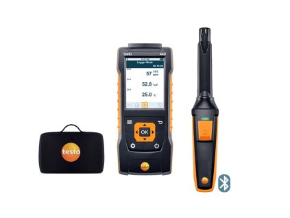 testo 440 sada pro měření CO2 s BT