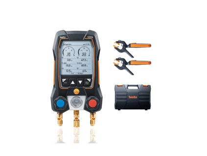 testo 550s - chytrá sada s klešťovými teplotními sondami