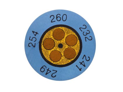 testoterm - mini-indikátory (171...193 °C)