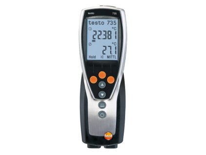 testo 735-1 tříkanálový teploměr