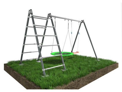 Zahradní houpačka a žebřiny v jednom - Dave STDR