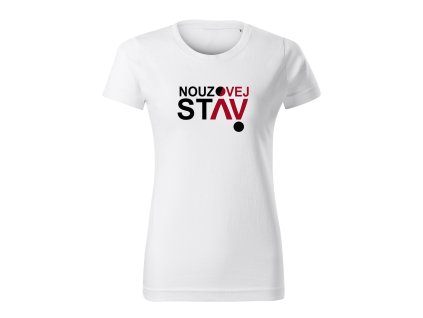 nouzák žena bílá