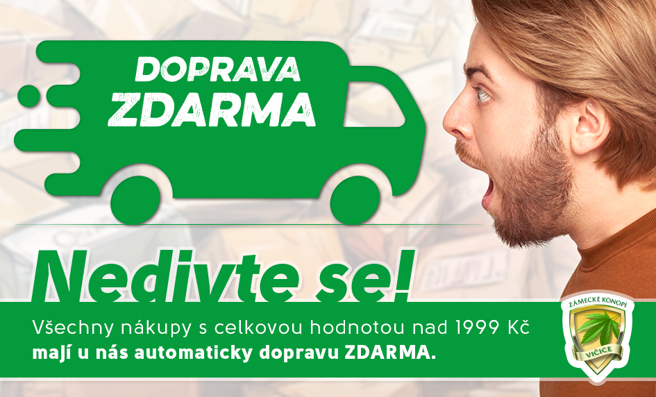 Doprava ZDARMA nad 2000 Kč