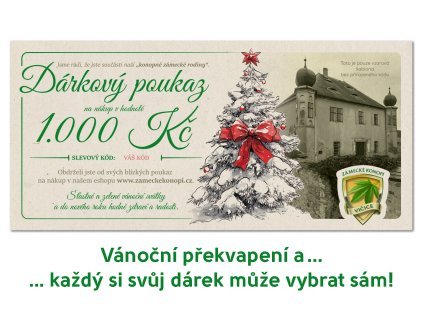 Poukaz na nákup v hodnotě 1.000 Kč