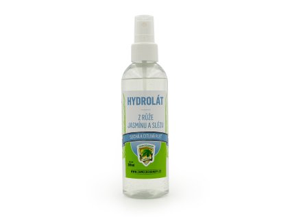 Hydrolát z růže, jasmínu a slézu (200 ml)