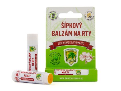 Šípkový balzám na rty
