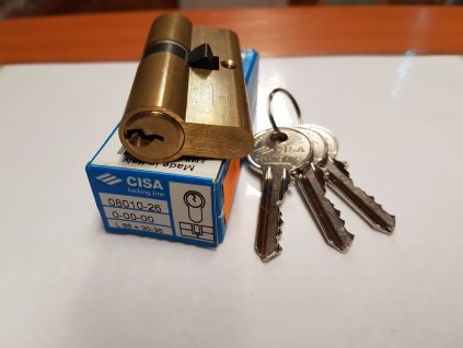 L 20, 30/35, mosadz, 3 kľúče, stavebná cylindrická vložka