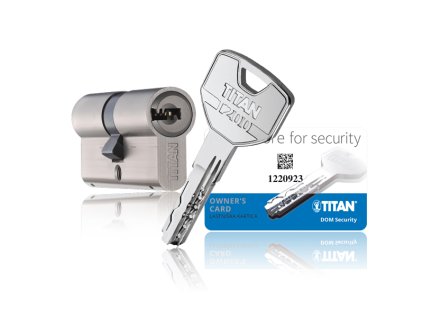 Bezpečnostná T200 Titan vložka, 41/61, 4 kľúče, nikel