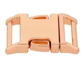 Kovová spona rose gold