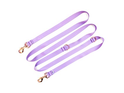 vodítko fialové pro psa