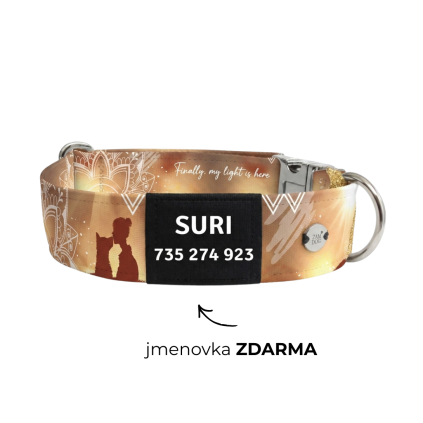 obojek s jmenovkou zdarma