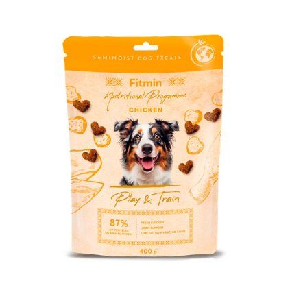 Fitmin NP Play and Train výcvikový pamlsek Chicken 400 g