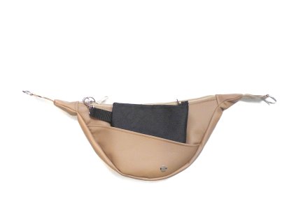 béžová kabelka s pamlskovníkem