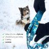 prepínací vodítko pro psa modré barvy
