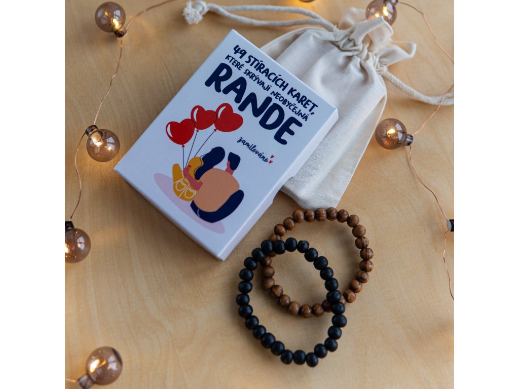 Akčný balíček pre páry | 49 tipov na rande + korálkové náramky