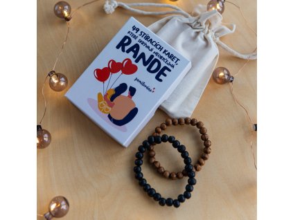 Akční balíček pro páry | 49 tipů na rande + korálkové náramky