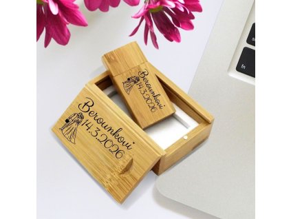 USB flash disk 32Gb (novomanželé)