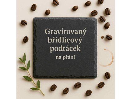 Břidlicový podtácek