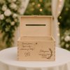 Svatební truhla na obálky - dopis