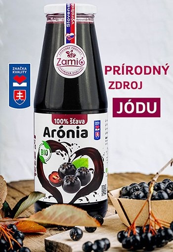 BIO Arónia a jód nad zlato