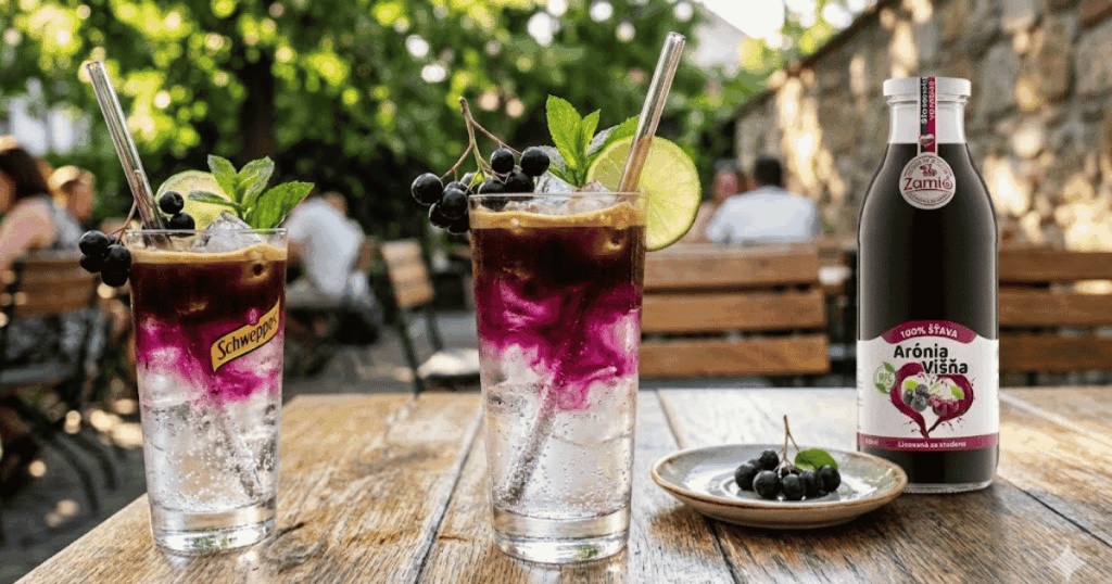 Arónia Espresso Tonic