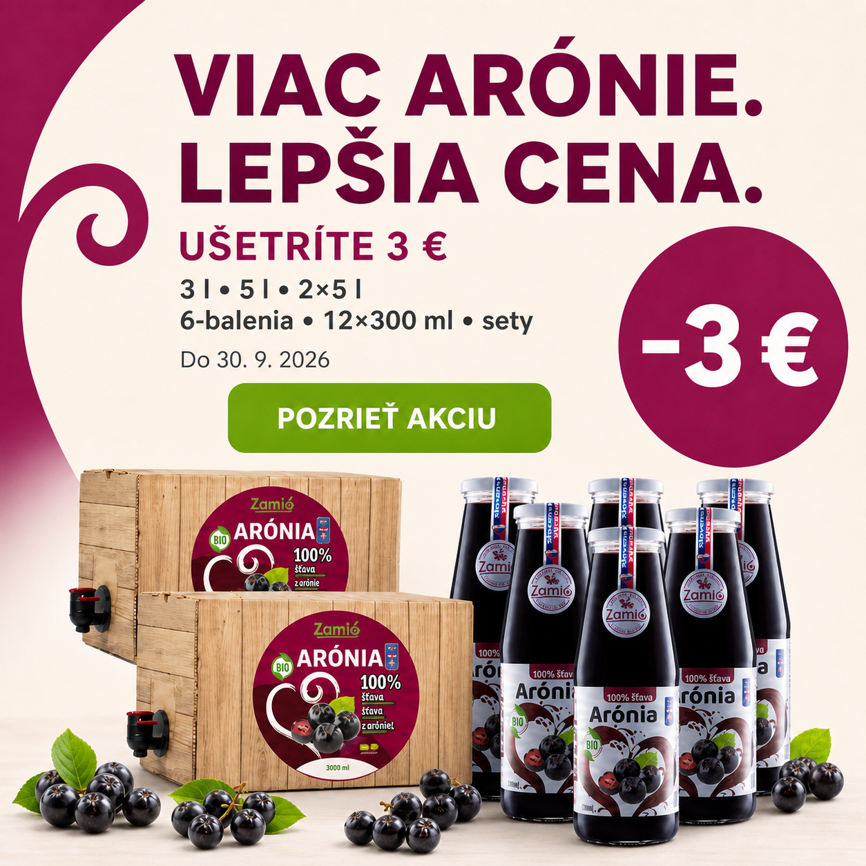 Nová úroda Arónie mobile