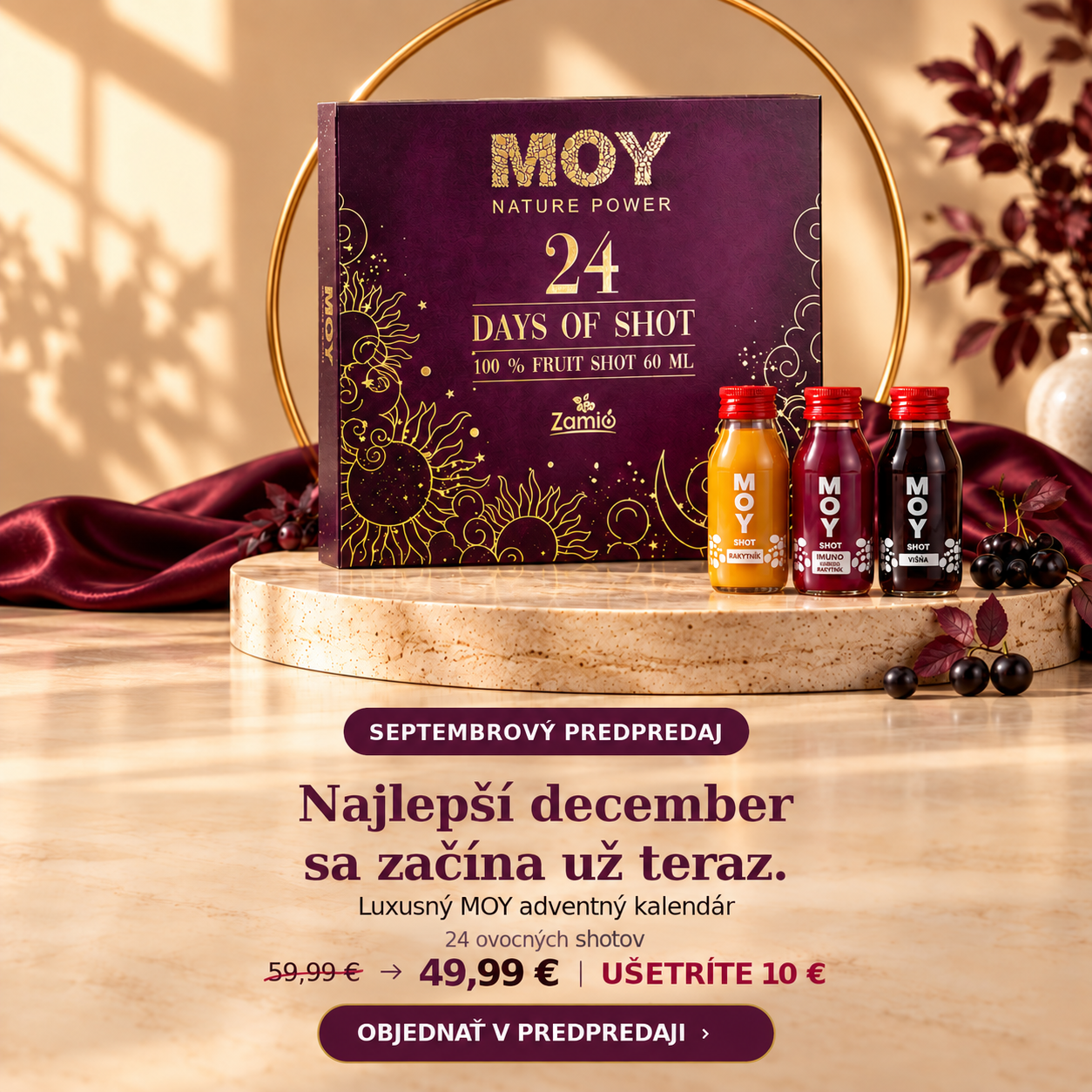 Adventny kalendar predpredaj mobil