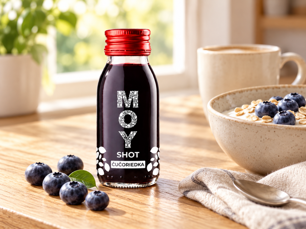 MOY Shot Čučoriedka 60 ml