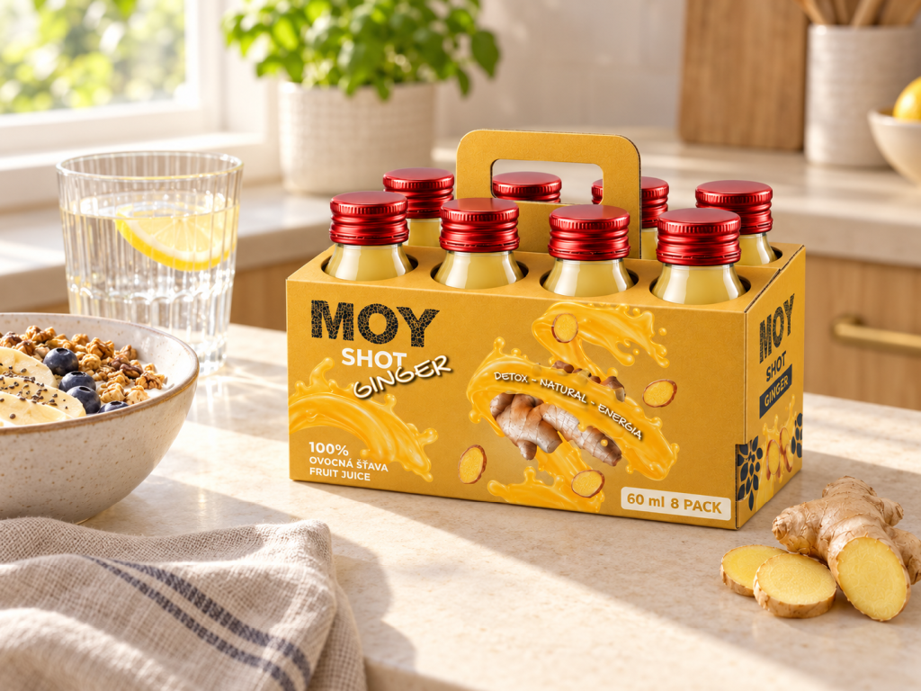 MOY Shot Ginger (zázvor) 8x60ml