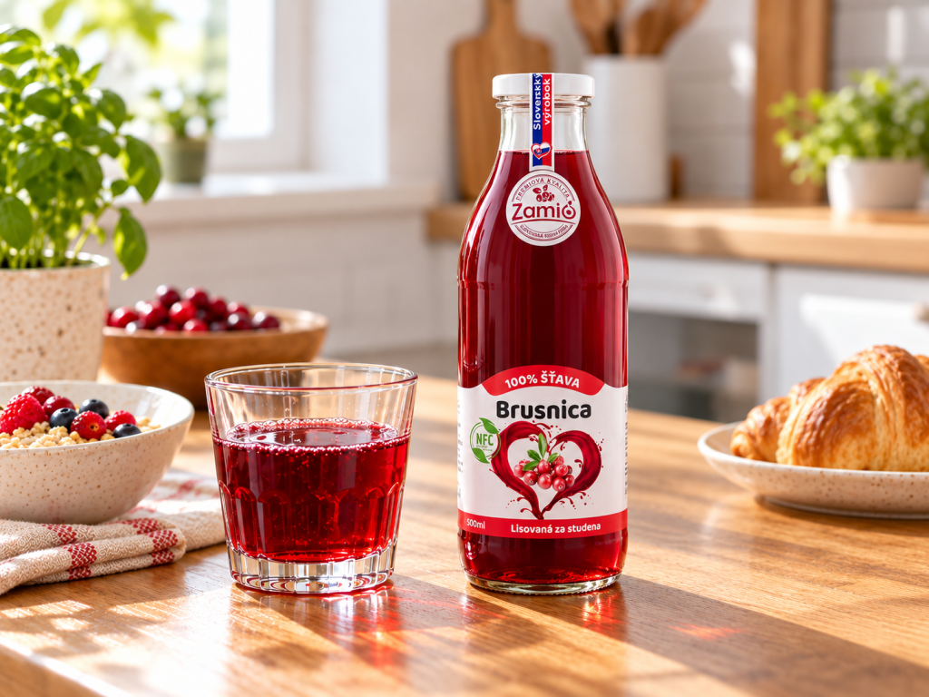 Brusnicová šťava ZAMIO 500 ml