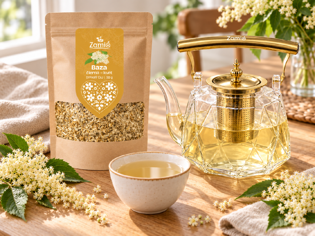 Sypaný čaj z kvetu bazy čiernej ZAMIO 50 g