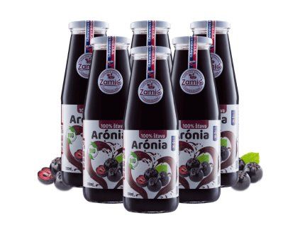 aronia bio zamio pack 6ks 700ml