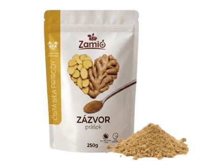 Zazvor prasok zamio